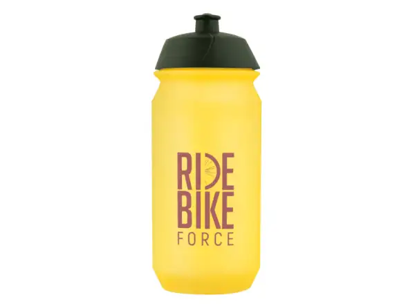 Force Ride Bike cycling bottle 500 ml yellow/bronze