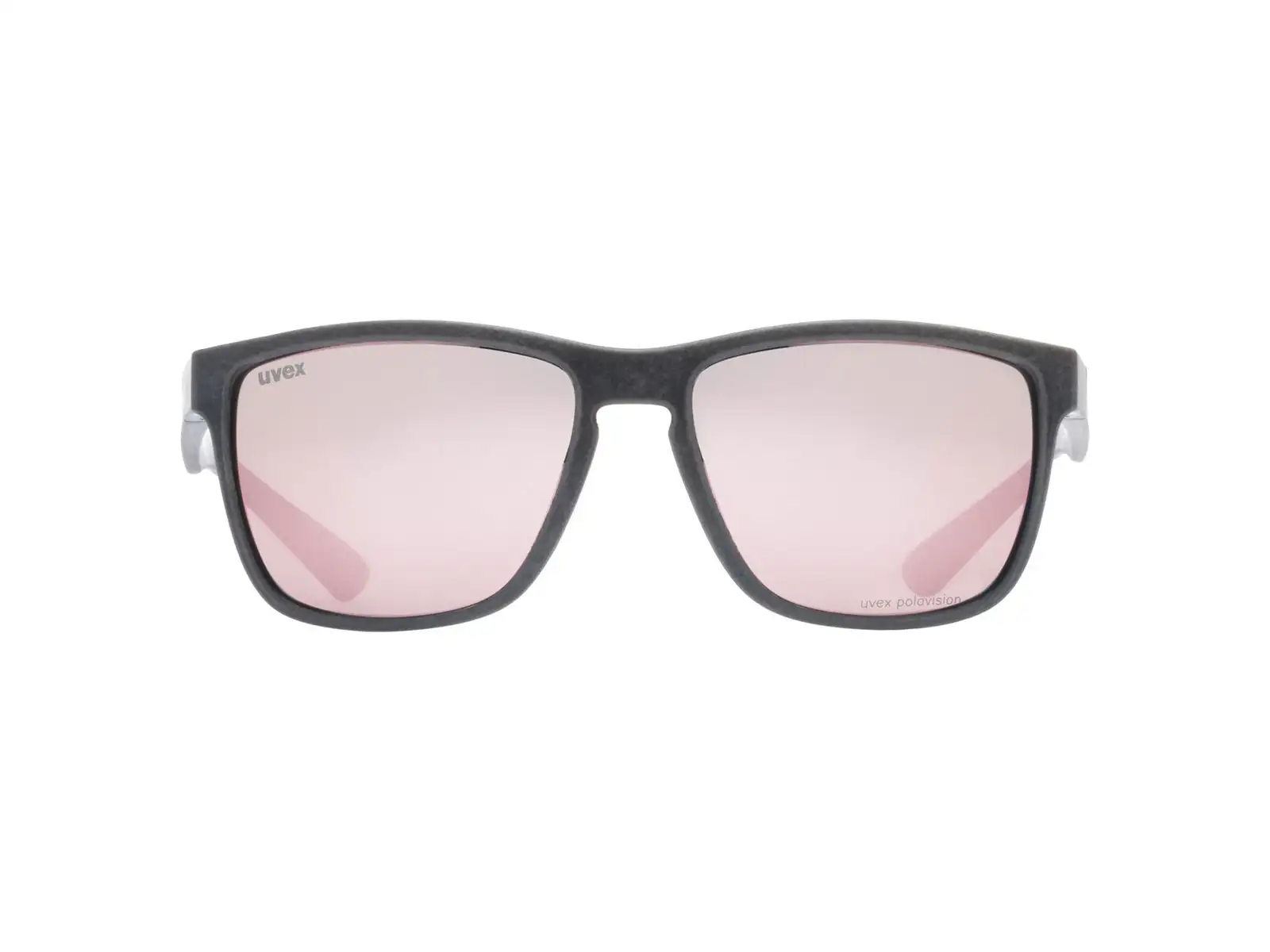 Uvex LGL Ocean 2 P glasses Black Mat / Mirror Rose (CAT. 3)