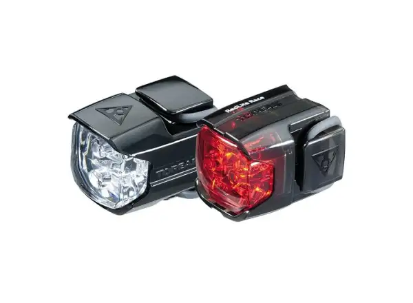 Topeak Whitelite Race + Redlite Race light set front and rear