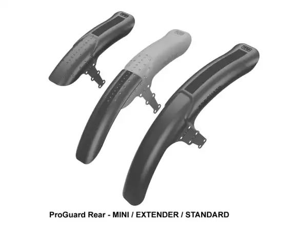RRP ProGuard Rear Plain Standard fender Black