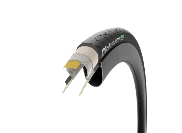 Pirelli Cinturato EVO TLR road/gravel tire kevlar black