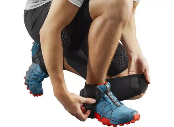 Salomon Trail Gaiters Low Black shoe gaiters