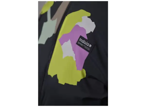 Maloja FjelletM. Printed women's jacket Deep Black Fieldflower