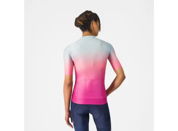 Castelli UPF W women's jersey Winter Sky/Violet Pink