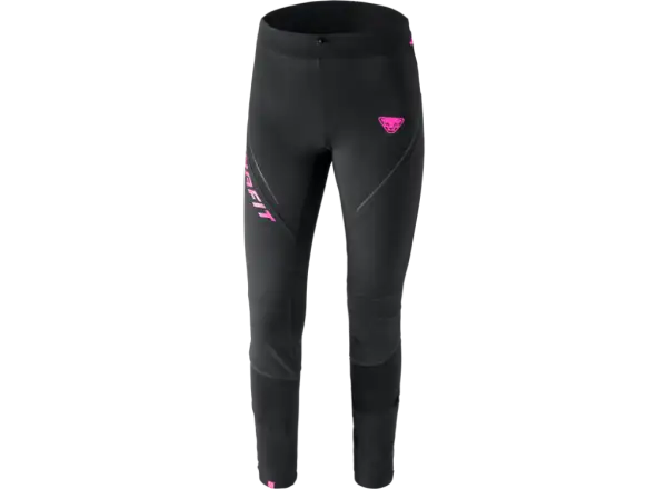 Dynafit Alpine Warm women's insulated leggings Black Out/Pink