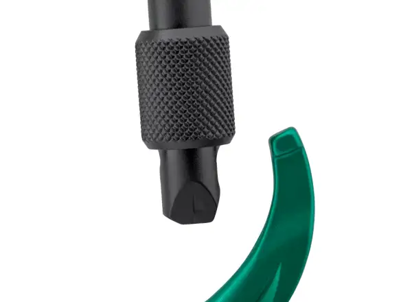 Salewa Ortles HMS Screw carabiner M Irish Green