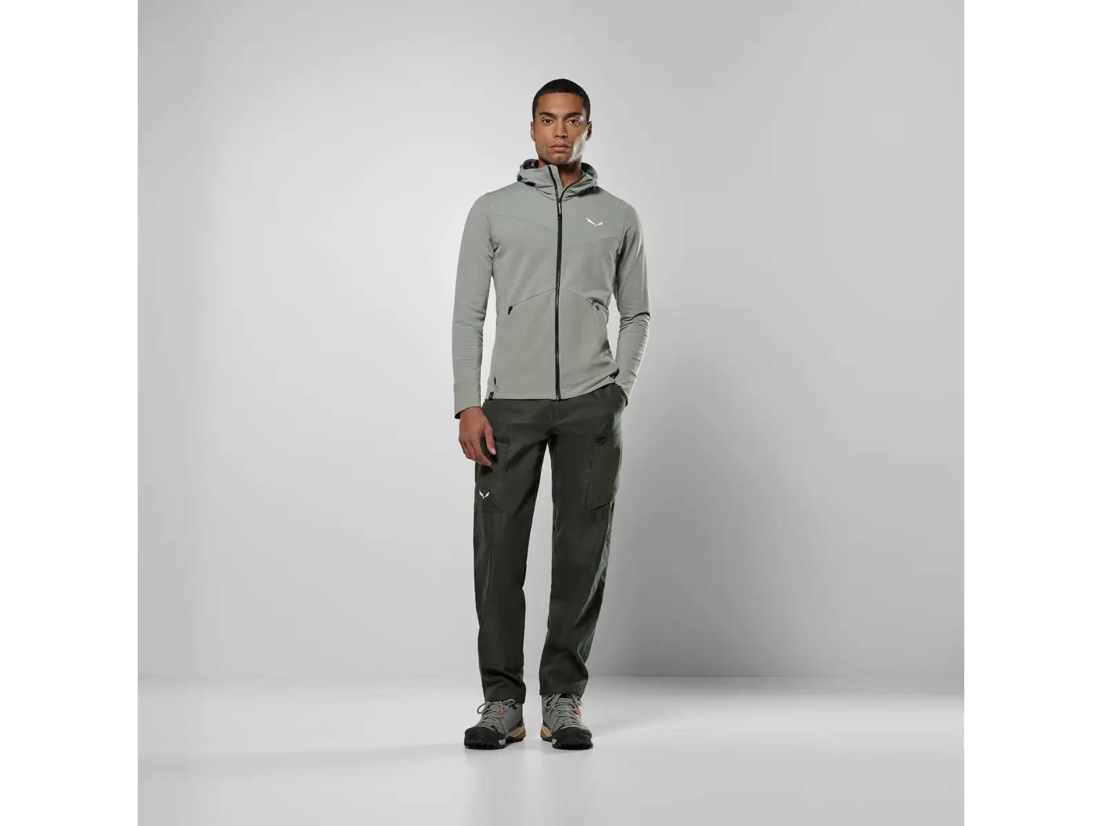 Salewa Puez Alpine Merino Durastretch men's hoodie Shadow