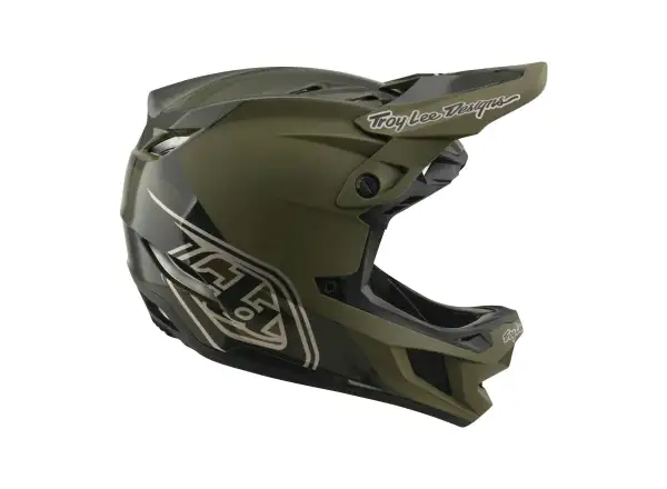 Troy Lee Designs D4 Polyacryte Mips helmet Shadow Beetle