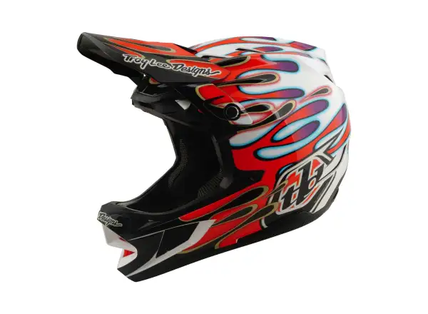 Troy Lee Desing D4 Composite Mips helmet White/Red