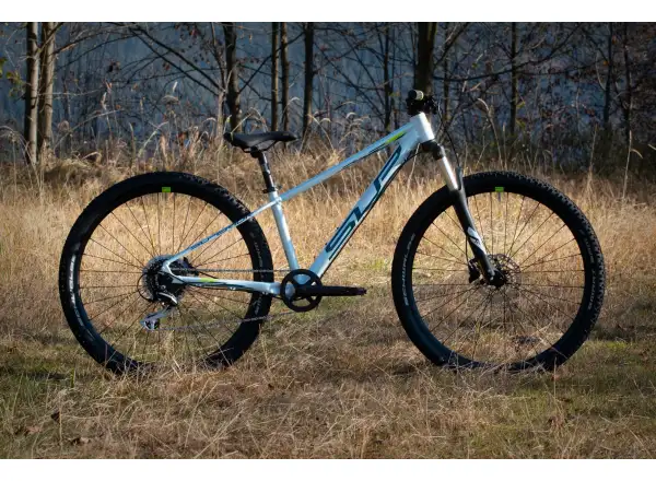 Superior Racer XC 27 DB Gloss White/Blue/NeonYellow children's mountain bike