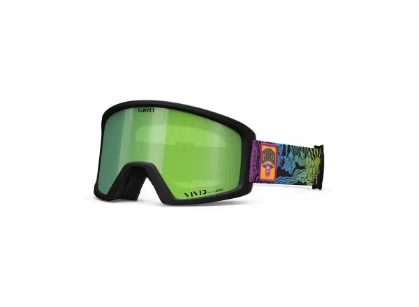 Giro Blok men's ski goggles Black Split Fountain Mountain/Vivid Emerald