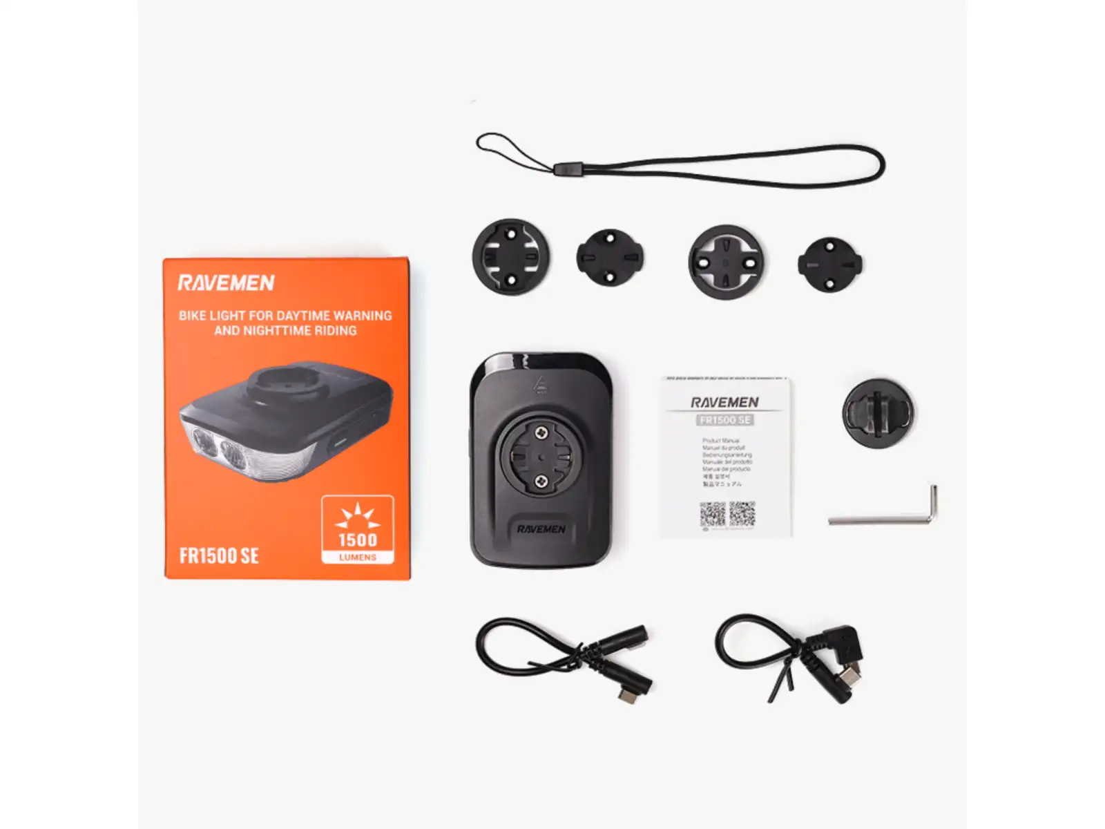 Ravemen FR1500 front light