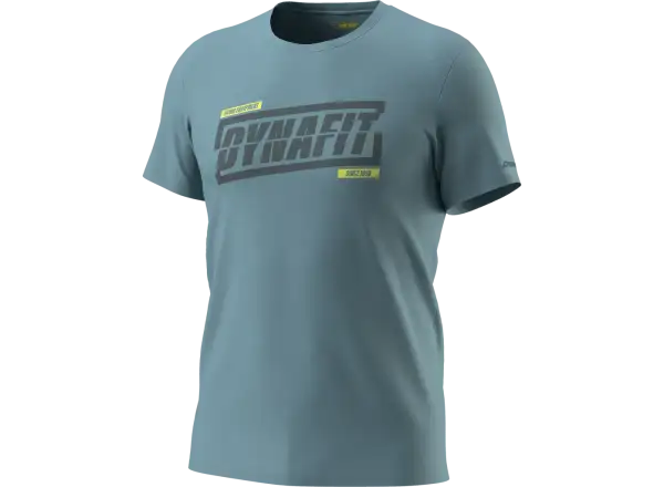 Dynafit Graphic Cotton men's T-shirt short sleeve Smoke Blue