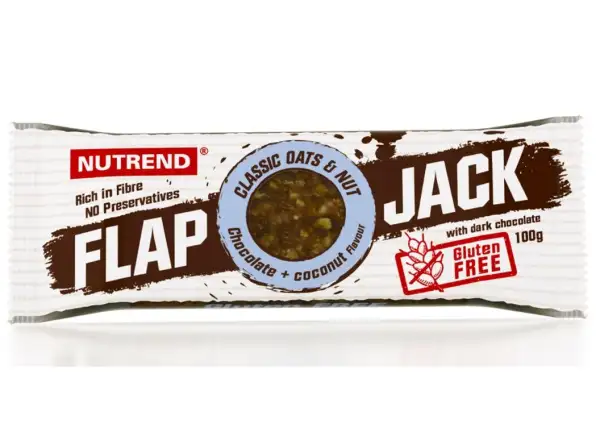 Nutrend Flapjack 100 g Bar Chocolate/Coconut with Dark Chocolate