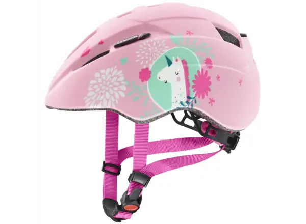 Uvex Kid 2 CC children's helmet Pink Unicorn Matt