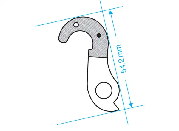 Union GH-104 derailleur hanger Apache Bosch 2015