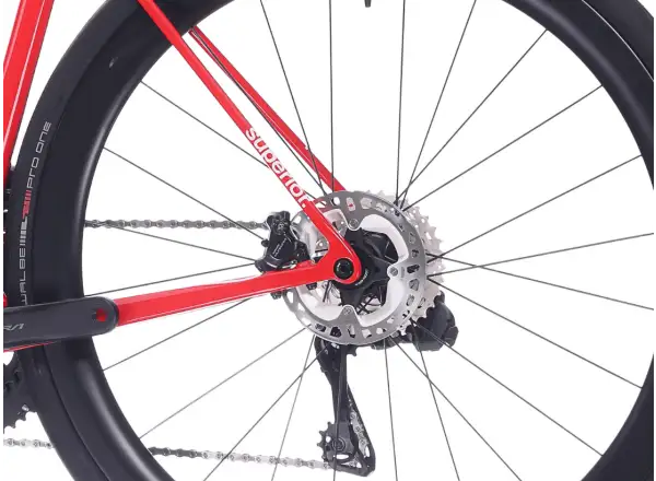 Superior RR 9.8 road bike road bike Gloss Red / White
