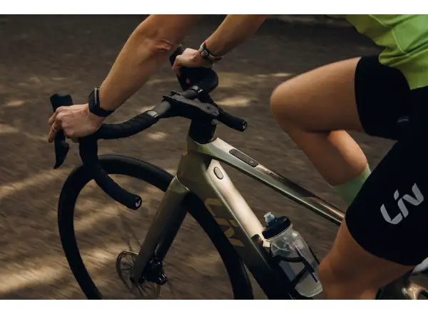 Liv Avail Advanced E+ Elite 2 road e-bike Golden Haze