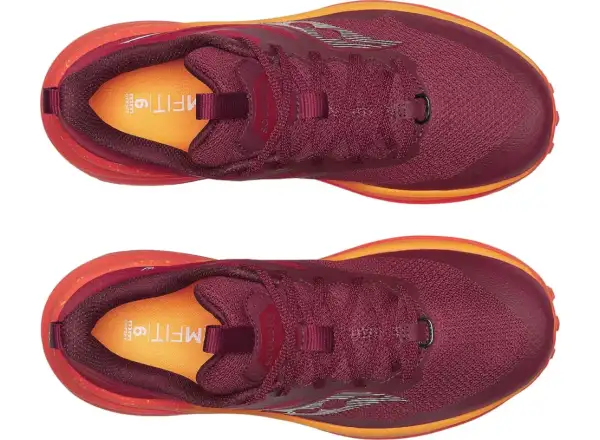 Saucony Xodus Ultra 3 women's running shoes Currant/Pepper
