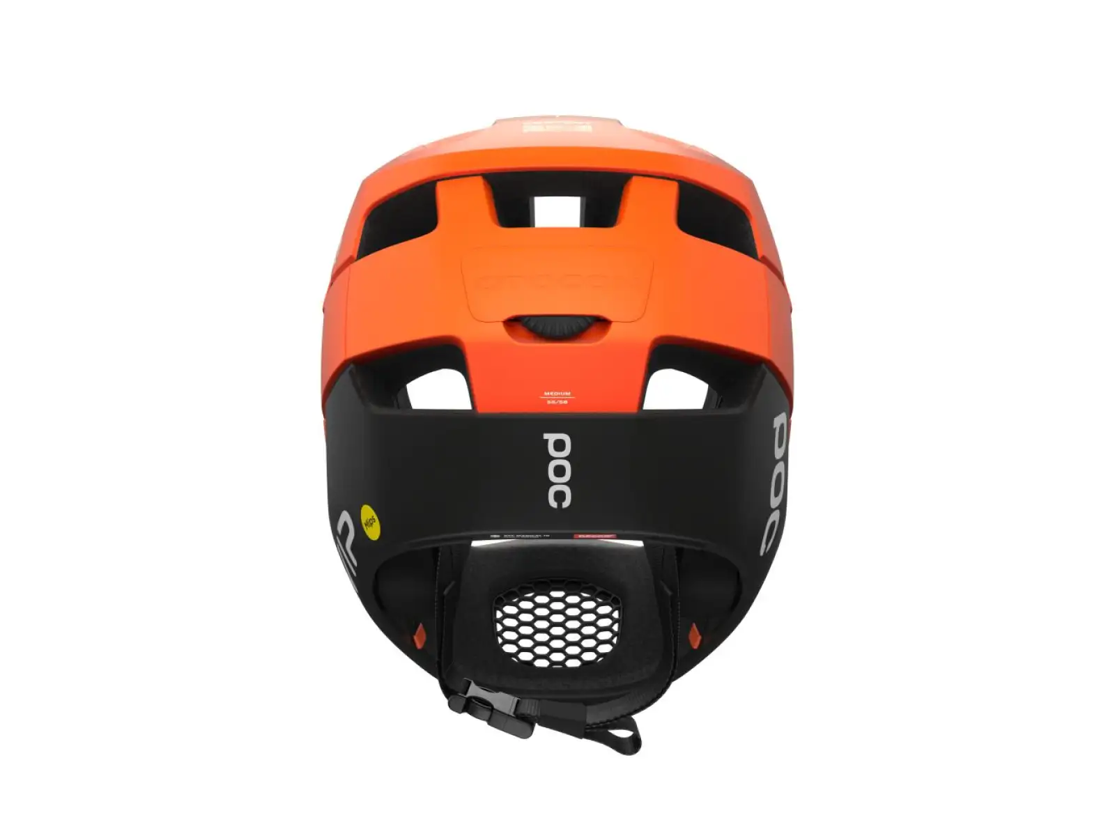 POC Otocon Race MIPS helmet Fluorescent Orange AVIP/Uranium Black Matt