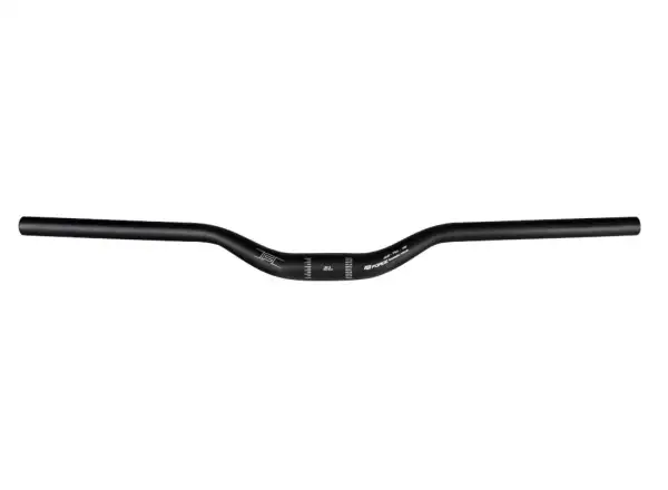 Force Basic curved handlebars H6.8 curved 31.8/700mm Al Black matte