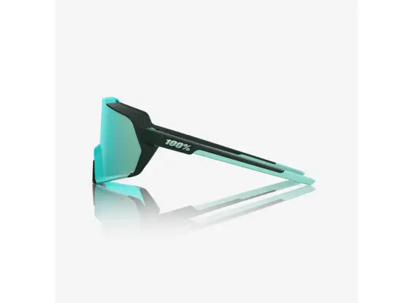 100% Korbin sports glasses Matte Juniper/HiPER Mint Mirror Lens