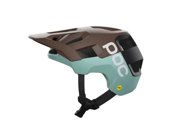 POC Kortal Race MIPS helmet Bronzite Brown Matt/Lazurite Blue Matt