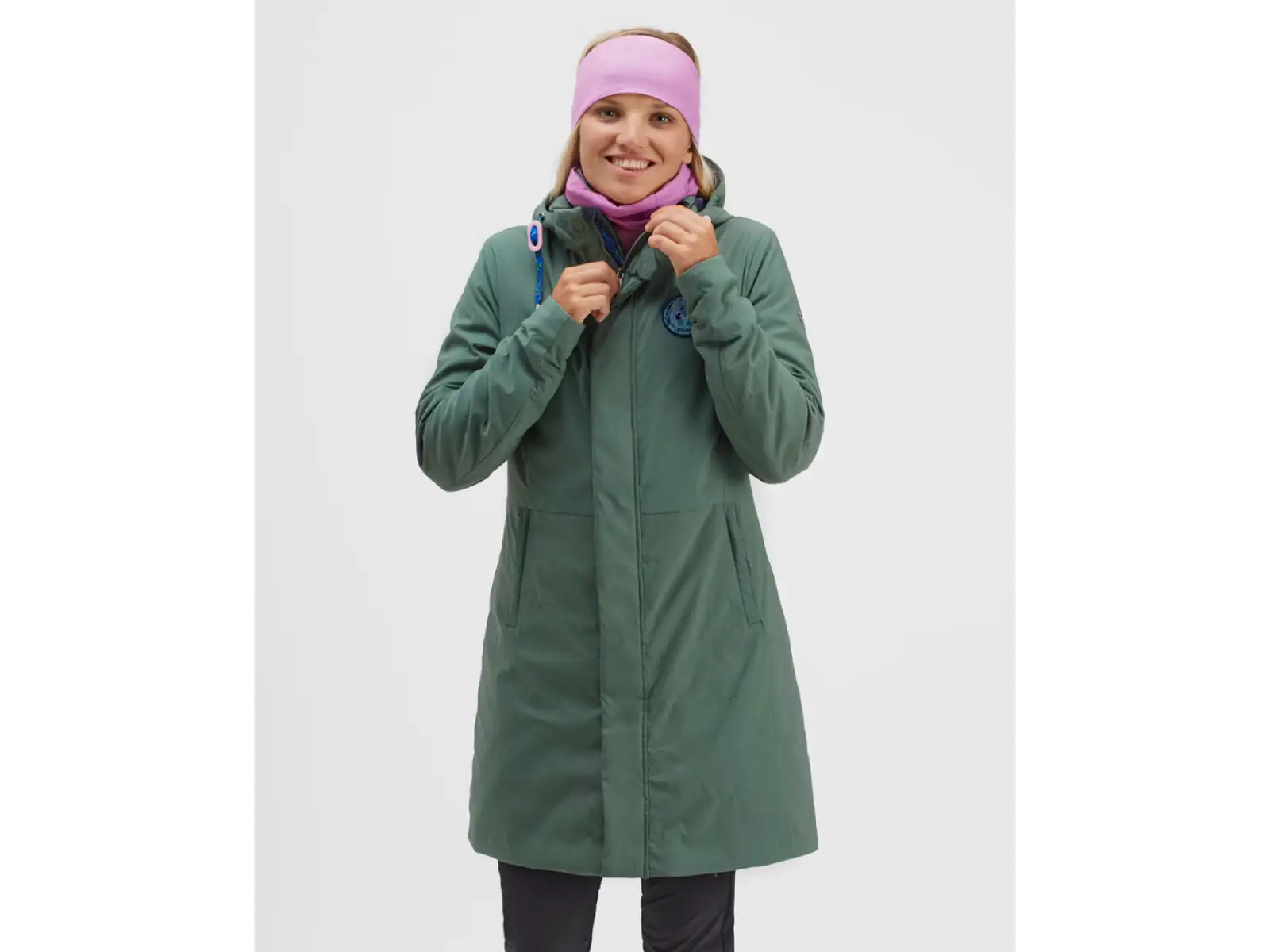 Silvini Montesa women's coat Olive/Navy