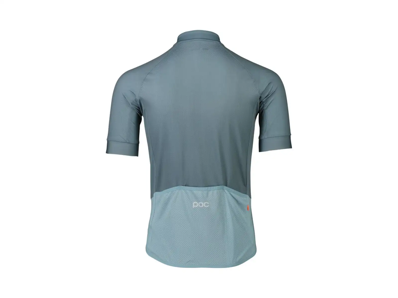 POC Essential Road Logo men's jersey short sleeve Calcite Blue/Mineral Blue