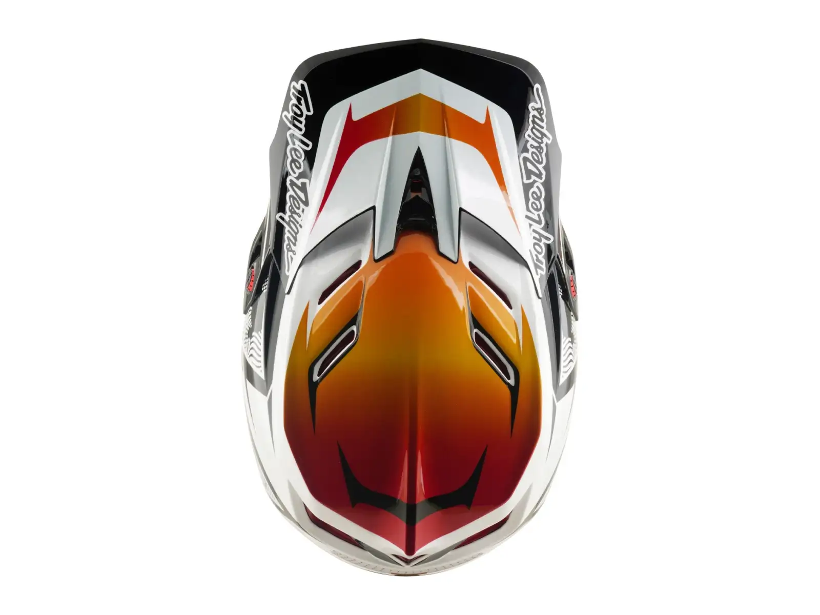 Troy Lee Designs D4 Composite MIPS helmet Lined up White