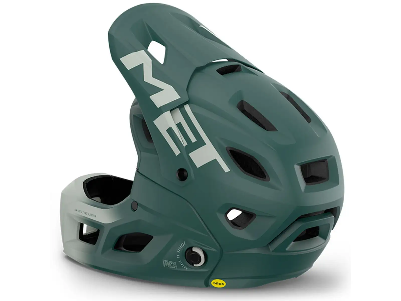 MET Parachute MCR MIPS cycling helmet Seaweed Gray
