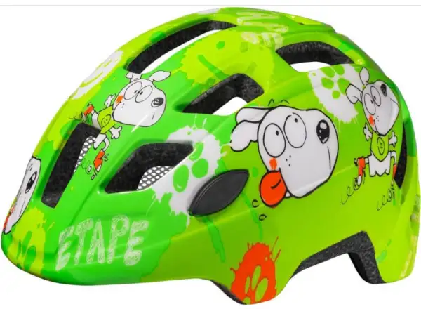 Etape Kitty 2.0 children's cycling helmet green