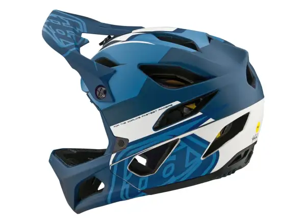 Troy Lee Designs Stage Mips helmet Vector Blue
