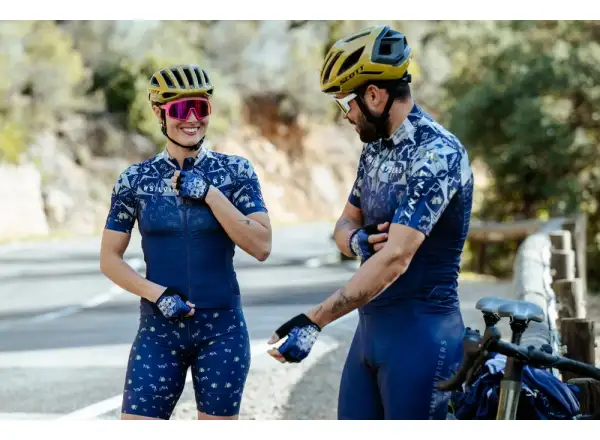 Silvini Cantona women's shorts with liner Navy