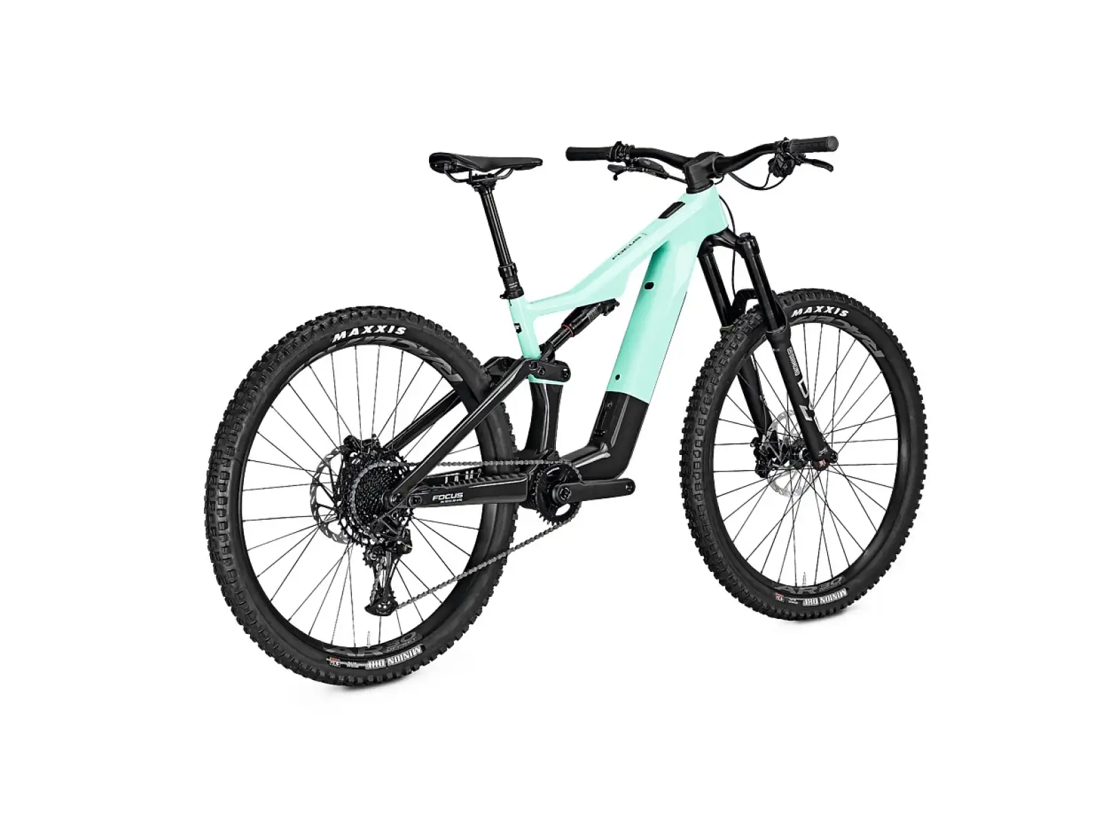 Focus JAM2 SL 8.7 DI 430Wh Mountain Bike Poolgreen / Carbon glossy