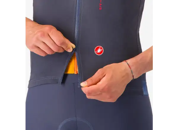 Castelli Espresso R-A/D men's vest Smoky Gray