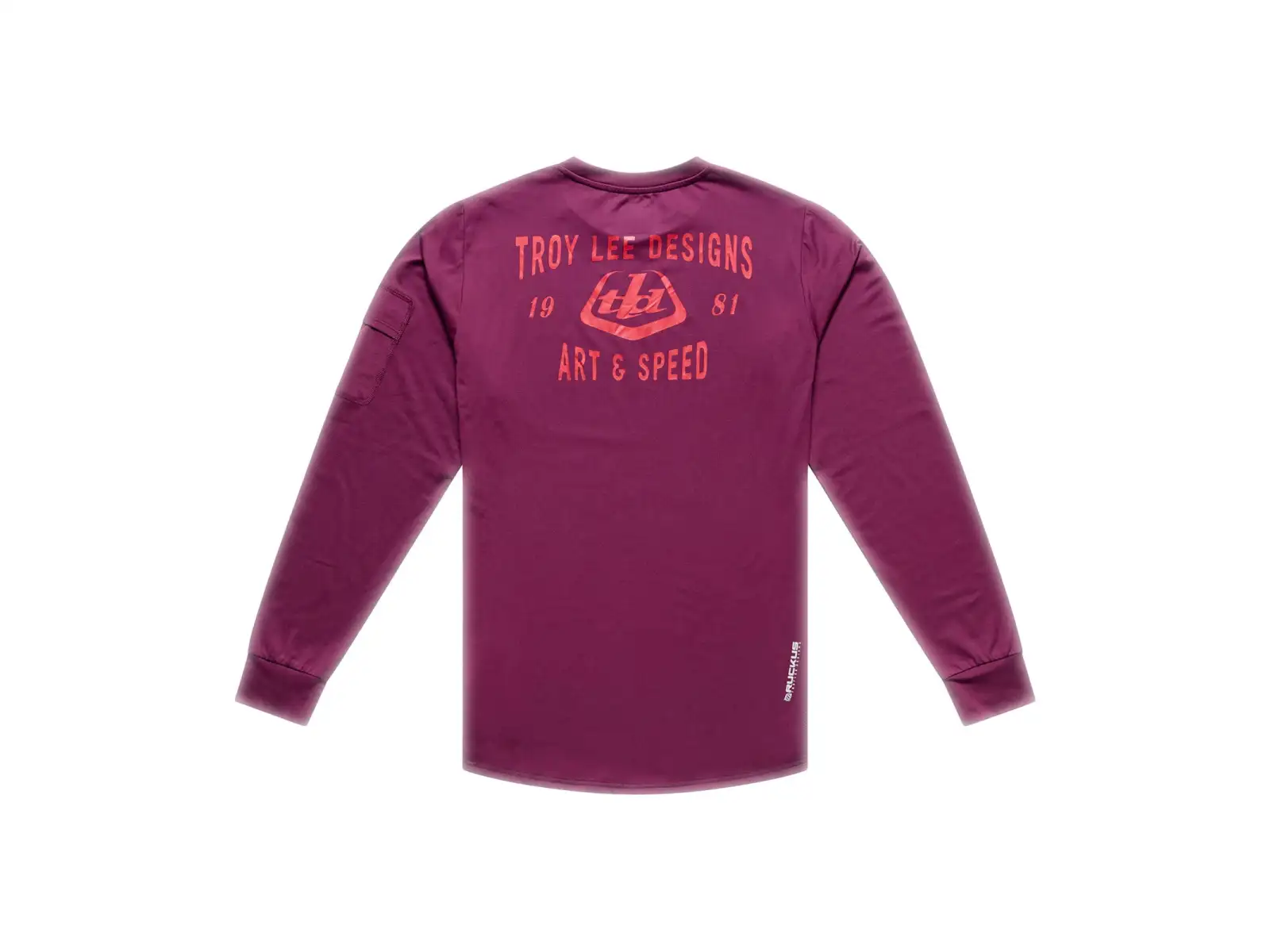 Troy Lee Designs Ruckus Ride men's jersey long sleeve Lockdown Sangria