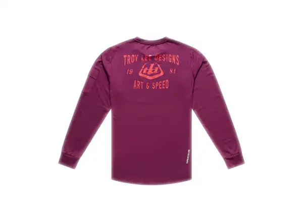 Troy Lee Designs Ruckus Ride men's jersey long sleeve Lockdown Sangria