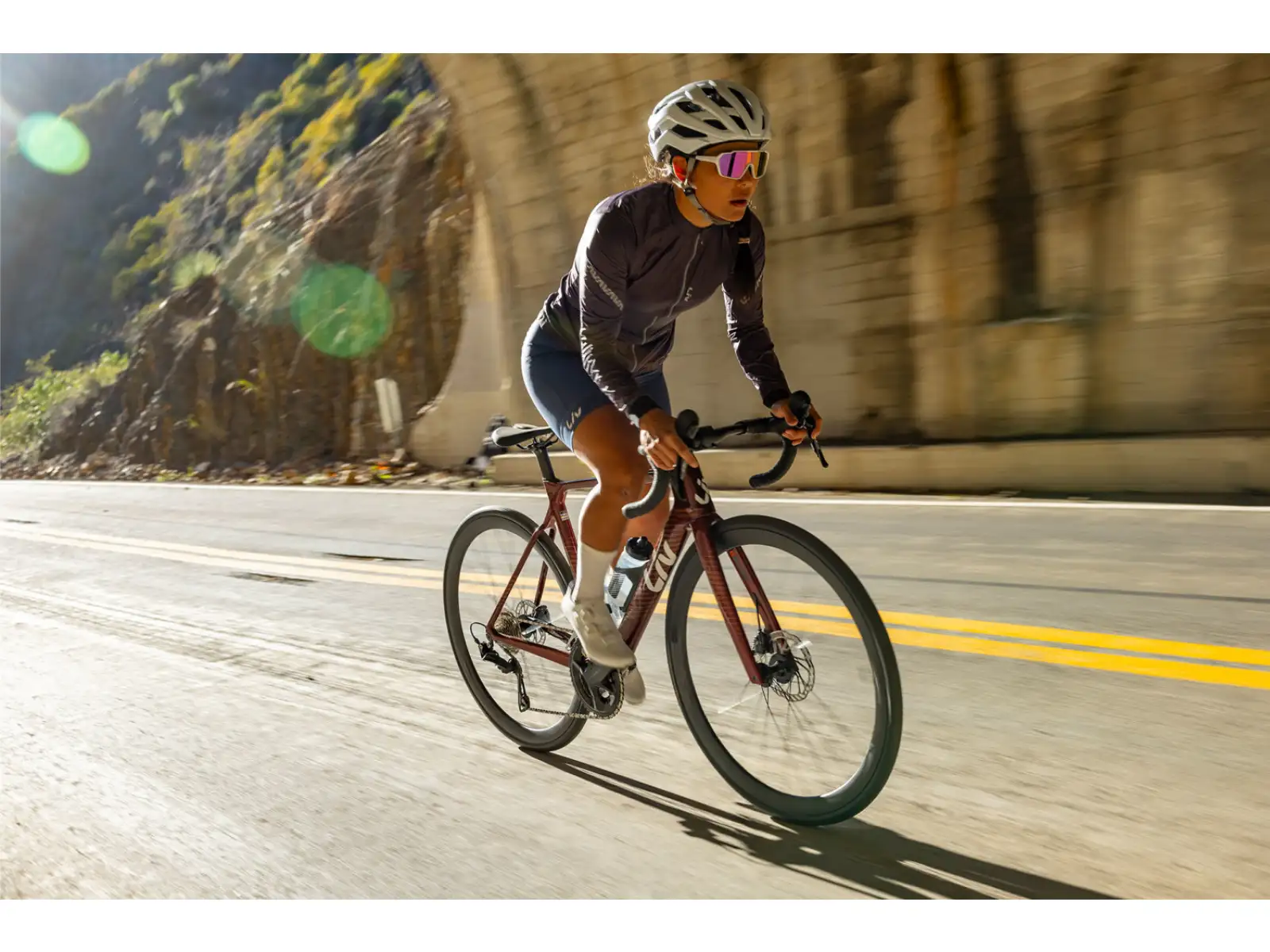 Liv EnviLiv Advanced 2 women's road bike Sangria