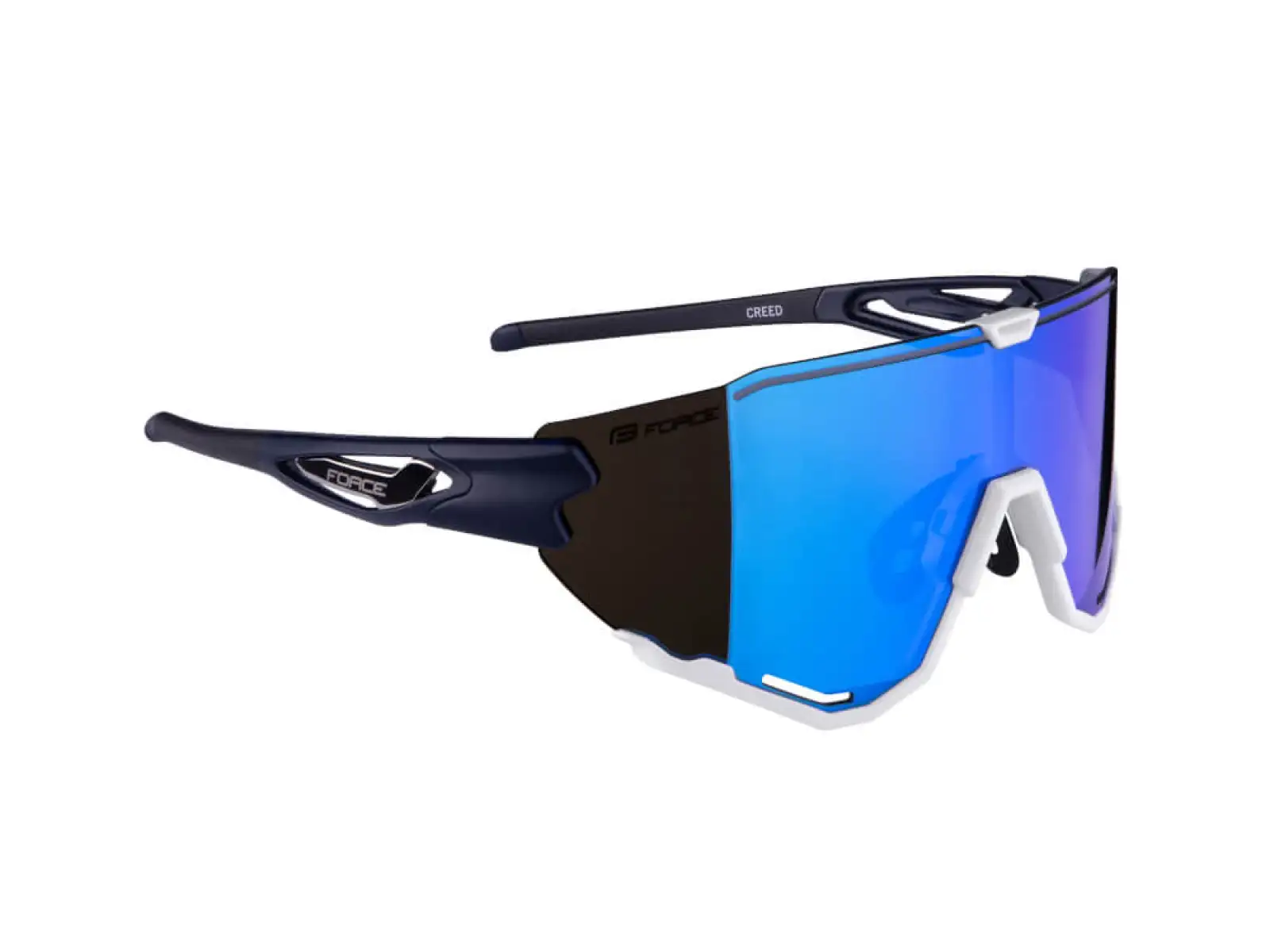 Force Creed glasses blue/white/blue revo lenses