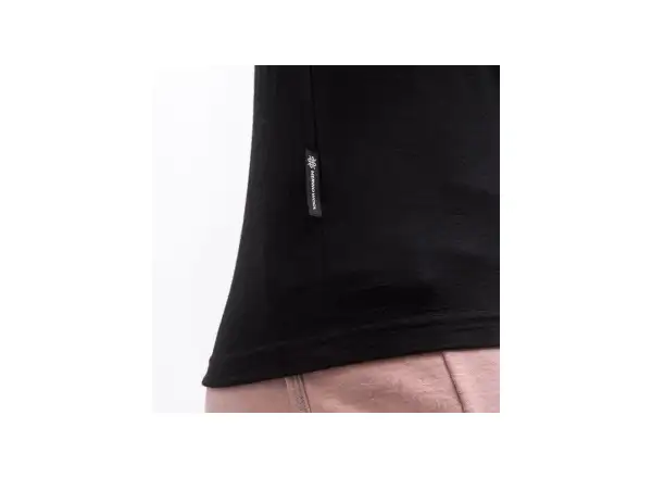 Sensor Merino Active No Logo women's T-shirt short sleeve black