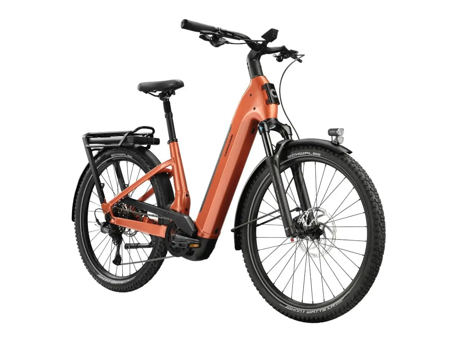 Cannondale Tesoro X 1 LSTH Orange Slice low-step touring e-bike