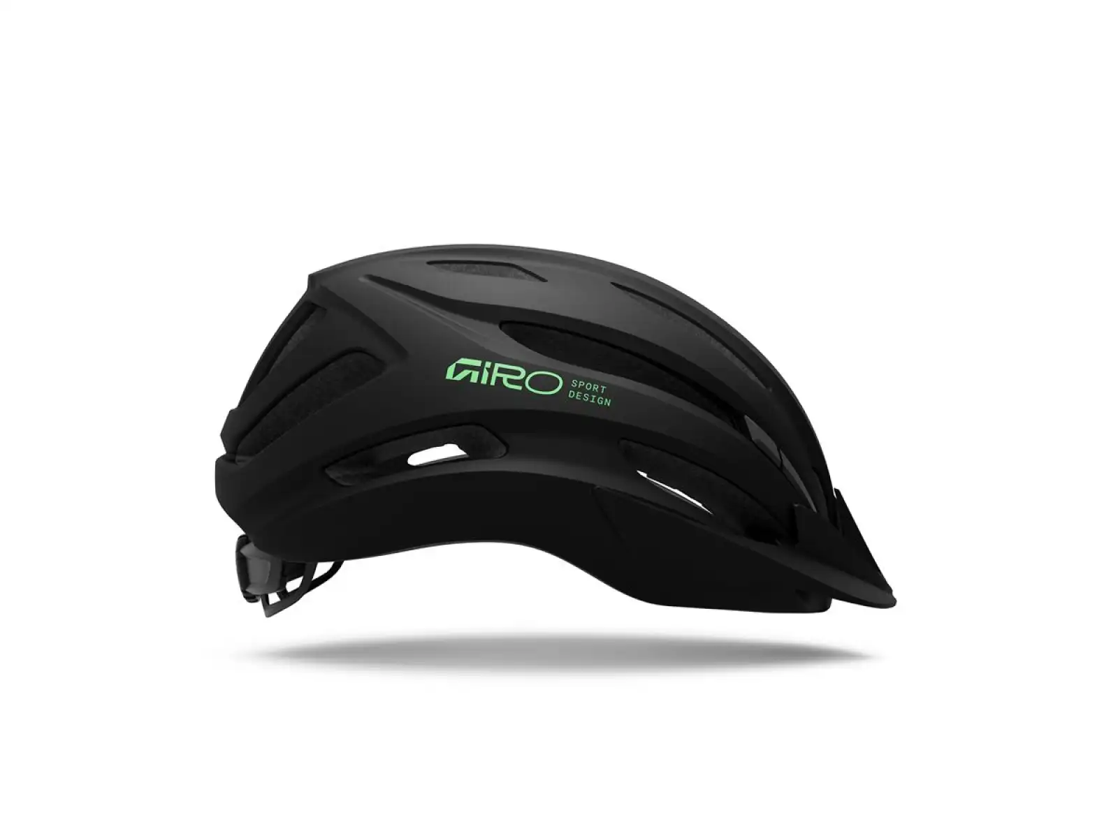 Giro Register II Youth children's helmet Mat Black/Vivid Green