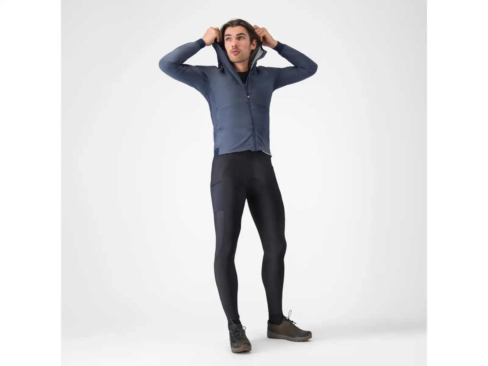 Castelli Fly Unltd Jacket men's jacket Dark Steel Blue