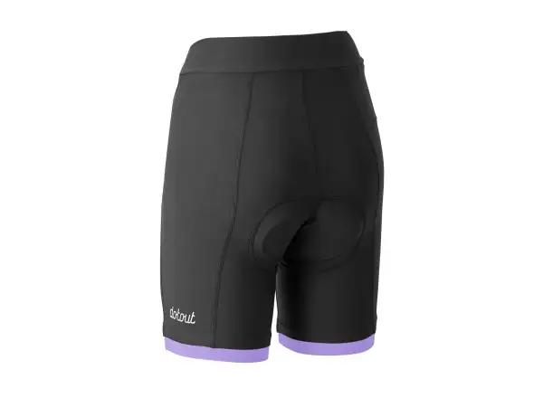 Dotout Instinct women's shorts with pad black/purple