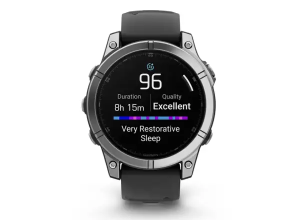 Garmin fenix E - 47 mm AMOLED smart watch Slate Grey Steel