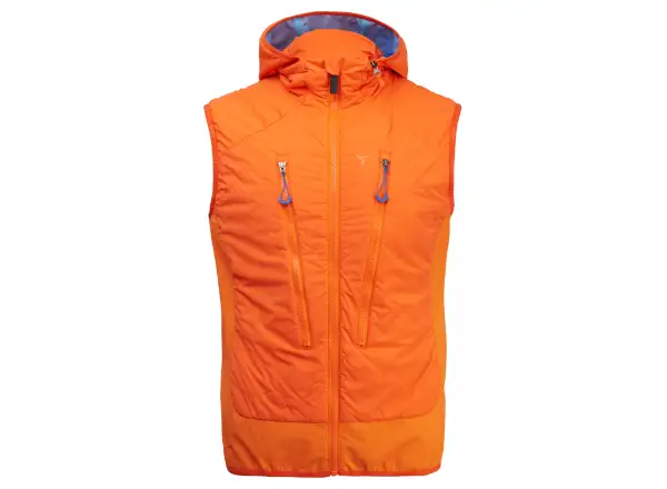 Silvini Polaro men's ski touring vest Tiger/Blue