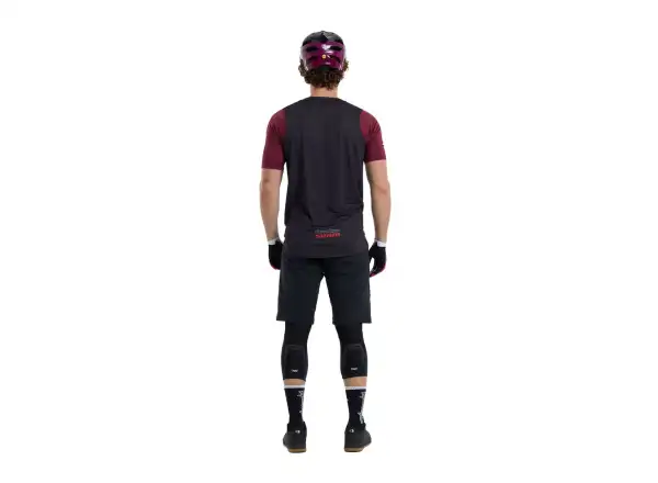 Troy Lee Designs x SRAM Skyline men's jersey short sleeve Radioscape Black/Berry