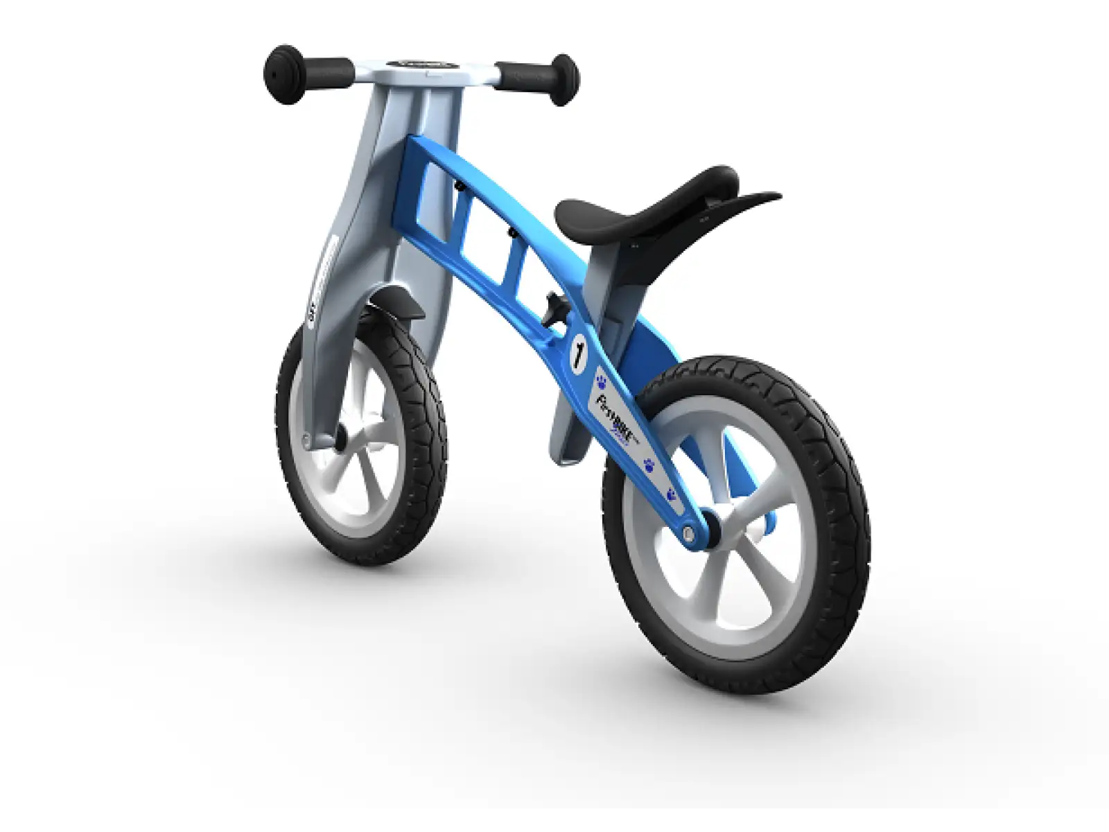 First Bike BASIC LIGHT BLUE balance bike without brake