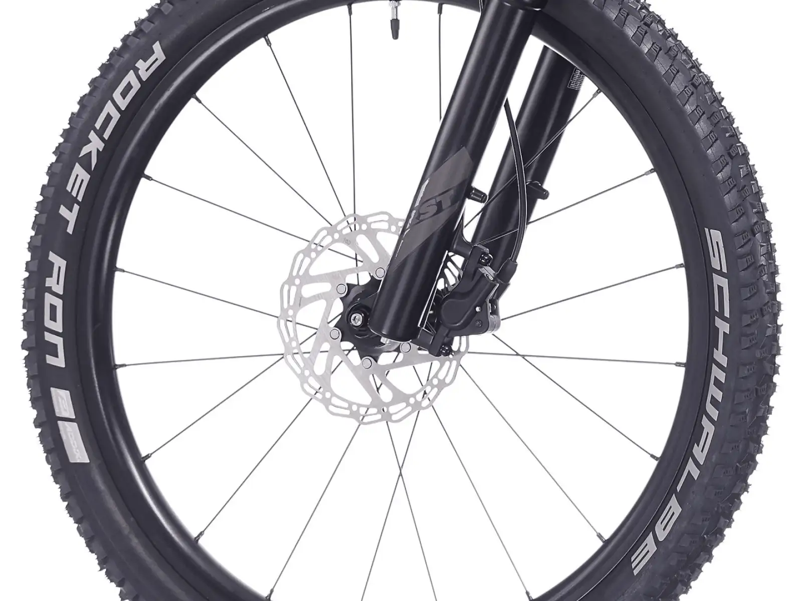 Superior TEAM 24 kids bike Gloss Brushed Alu / Rainbow Black